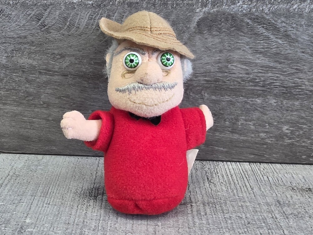 Finger Puppet Paleontology 2001 Accord Publishing Paleontologist REPLACEMENT g50